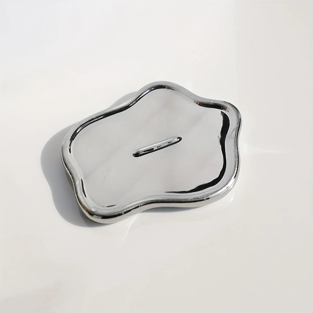 Ceramic Jewelry Tray, Cloud Shape Trinket Dish Vanity Organizer Tray For Jewelry, Ring Trinket Dish, Key Tray Jewelry Holder