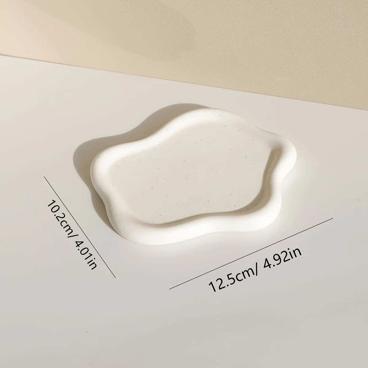 Ceramic Jewelry Tray, Cloud Shape Trinket Dish Vanity Organizer Tray For Jewelry, Ring Trinket Dish, Key Tray Jewelry Holder